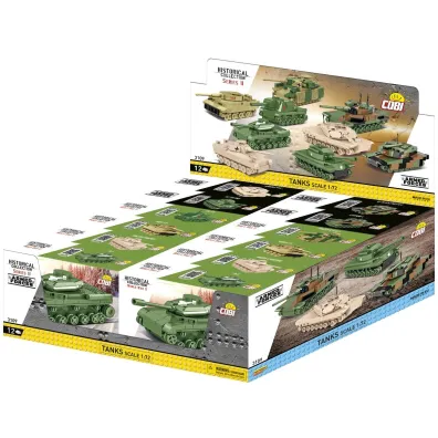 Historical collection wwii HC and Armed Forces Czo�gi 1:72 Seria II (12 szt)
