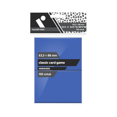 Rebel Koszulki Classic Card Game Blue 63,5 x 88 mm 100 szt.