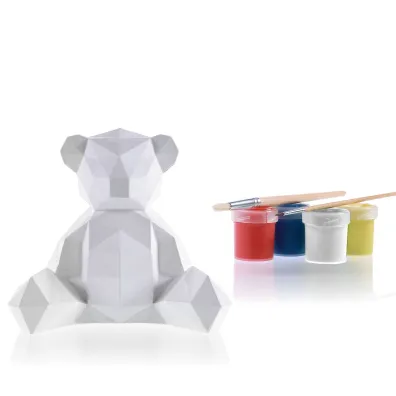 Kolorowanka 3D Anoufa Bear