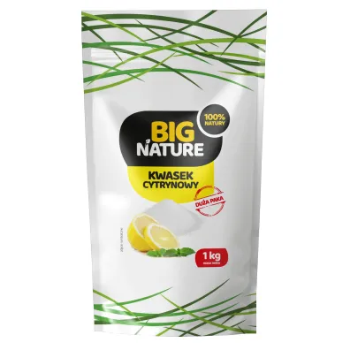 Big Nature Kwasek cytrynowy 1 kg