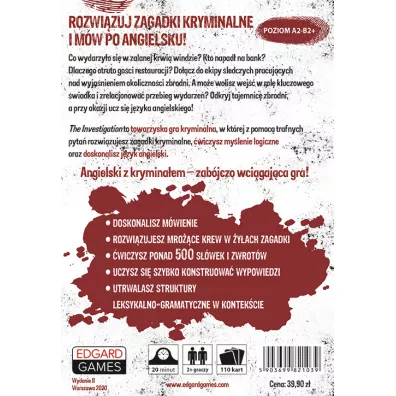 The Investigation. Angielski z krymina�em Edgard