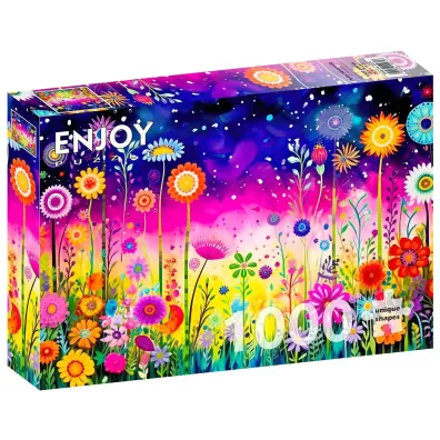 Puzzle 1000 P�atki kwiat�w Enjoy