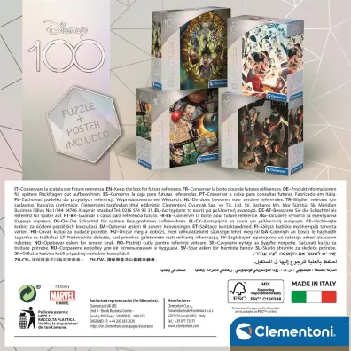Puzzle 1000 el. Disney 100 The Avengers Clementoni