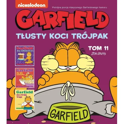 Garfield. T�usty koci tr�jpak. Tom 11 - Jim Davis