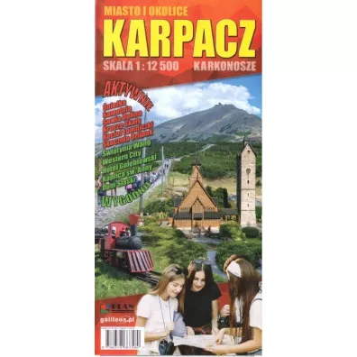 Mapa dla aktywnych - Karpacz i okolice