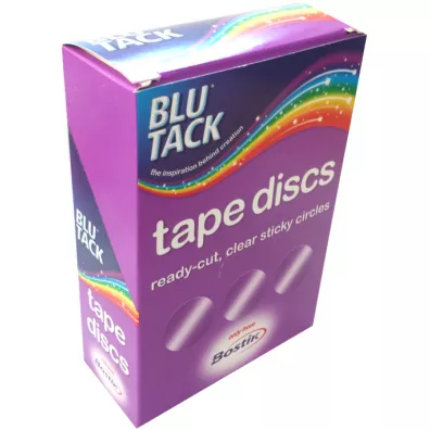 Krki klejce bezbarwne Tape Discs