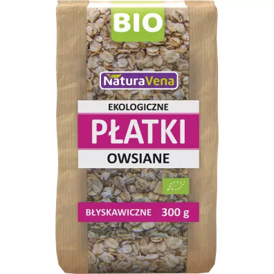 NaturaVena P�atki owsiane b�yskawiczne 300 g Bio