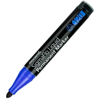 Monami Marker Sigmaflo permanent niebieski
