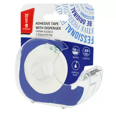 MemoBe Ta�ma klej�ca z podajnikiem 18mm x 30m