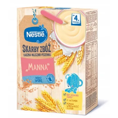 Nestle Skarby Zb� Kaszka manna po 4. miesi�cu 250 g