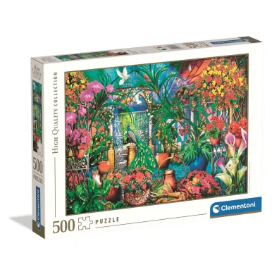 Puzzle 500 el. HQ Greenhouse Caretakers Clementoni