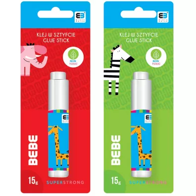 Interdruk Klej w sztyfcie transparentny B&B Kids 15 g