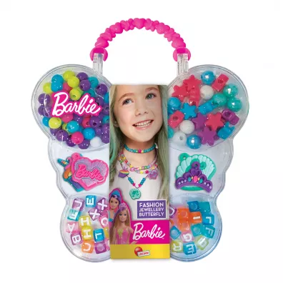 Zestaw do tworzenia biuterii Barbie Butterfly Bag Lisciani