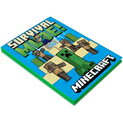 Notatnik z zegarkiem LCD Minecraft MIN4331
