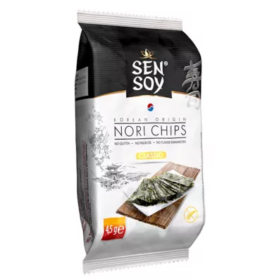 Sen Soy Chipsy nori klasyczne bezglutenowe 5 g