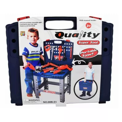 Warsztat narzdziowy walizka stolik Pro Kids