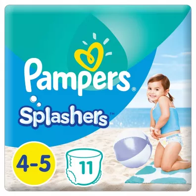 Pampers Jednorazowe pieluchy do p�ywania 4-5 Splashers (9-15 kg) 11 szt.