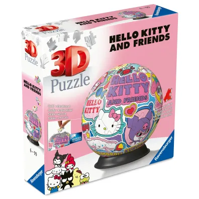 Puzzle 3D: Hello Kitty Kula 72 el. Ravensburger