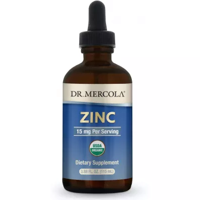 Dr. Mercola Zinc - Cynk Suplement diety 115 ml