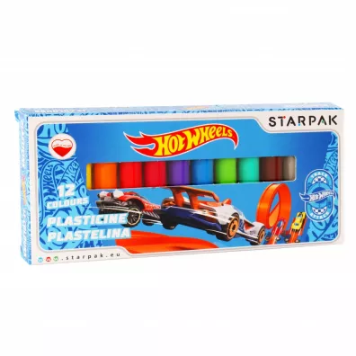 Starpak Plastelina Hot Wheels 12 szt.