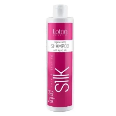 Loton Szampon do w�os�w Liquid Silk regeneruj�cy Care&styling 300 ml