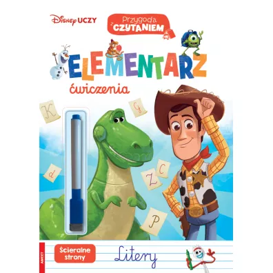 Disney Uczy. Mix. Elementarz. �wiczenia. Litery