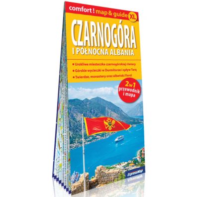 Comfort!map&guide XL Czarnogóra i pnł. Albania 2w1