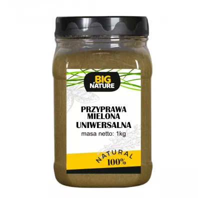 Big Nature Przyprawa uniwersalna mielona bez soli i chemii 1 kg