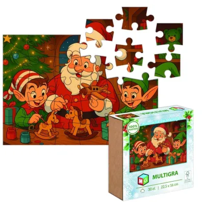 Puzzle 30 el. Pracownia �w. Miko�aja Multigra