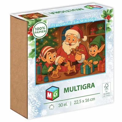 Puzzle 30 el. Pracownia �w. Miko�aja Multigra