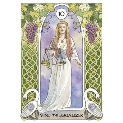 Celtic Astrology Oracle, karty do wrenia
