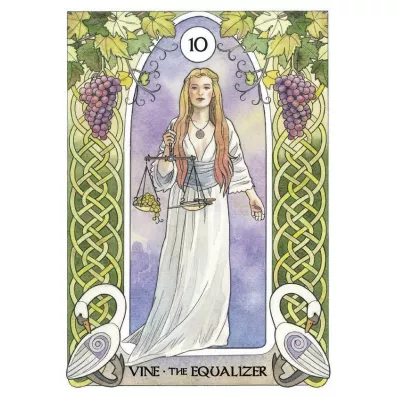 Celtic Astrology Oracle, karty do wrenia