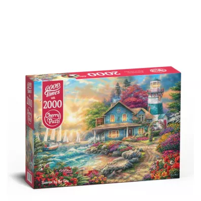 Puzzle 2000 el. Sunrise by the sea CherryPazzi