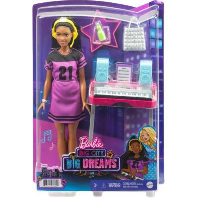 Barbie Lalka Big City zestaw Big Dreams GYG40 GYG38 MATTEL