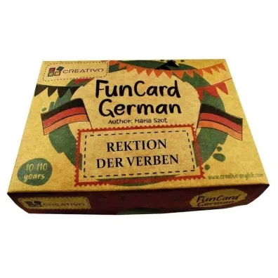Karty j�zykowe Niemiecki Fun Card German Rektion D - Maria Szot