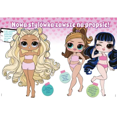 L.O.L. Surprise! OMG Zadania do �cierania. Zabawa na maksa!