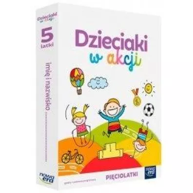 Dzieciaki w akcji. 5-latki. Zestaw dla dziecka - Anna Stalmach-Tkacz, Karina Mucha