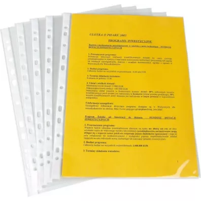 Starpak Koszulka A4 groszkowa 100 szt.