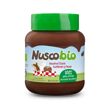 Nuscobio Krem orzechowo-kakaowy 400 g Bio