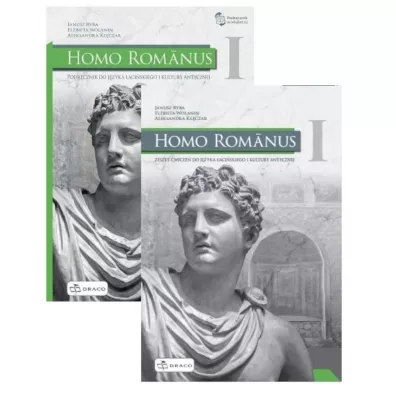 Homo Romanus 1. Podrcznik i zeszyt wicze do jzyka aciskiego i kultury antycznej - Elbieta Wolanin, Janusz Ryba, Aleksandra Klczar