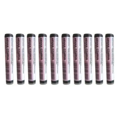 WBiK Henna do brwi i rz�s Czarna 10 x 1 g
