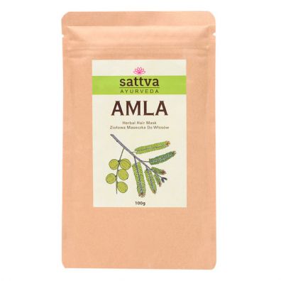 Sattva Powder zioła w proszku do włosów Amla 100 g