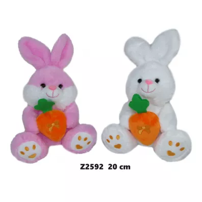 Zaj�c kr�liczek z marchewk� 20cm MIX Sun-Day