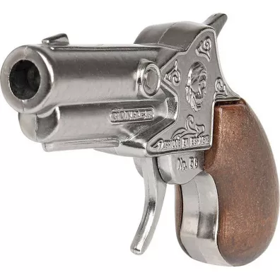 Ma�y metalowy pistolet pirata Gonher