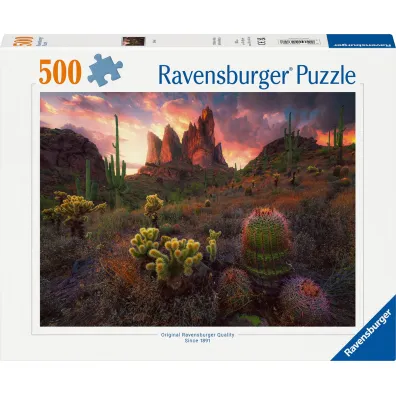 Puzzle 500 el. Kaktusy Ravensburger