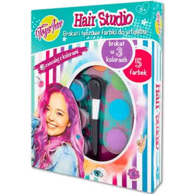 Hair Studio. Farbki i brokat do wosw w pudeku 5768 Stnux