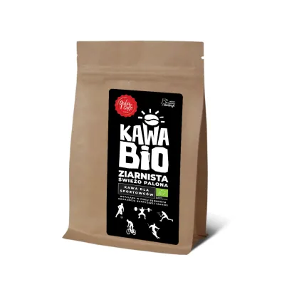 Quba Caffe Kawa ziarnista dla sportowc�w Arabica/Robusta 250 g Bio