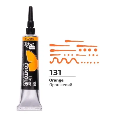 Rosa Farba akrylowa kontur universal fluor orange 20ml
