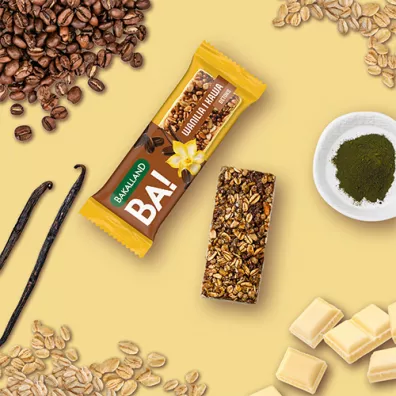 Bakalland Baton BA!lans Waniliowe Cappuccino 38 g