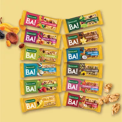 Bakalland Baton BA!lans Waniliowe Cappuccino 38 g